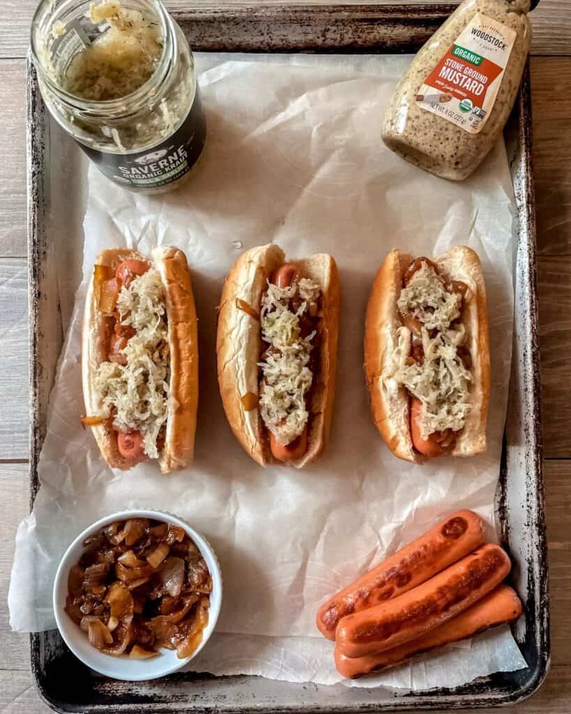 Sauerkraut and Hot Dogs Recipe