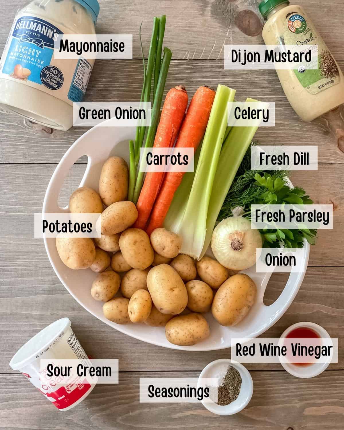 Easy Potato Salad (without hard-boiled eggs)