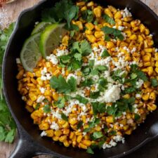 Mexican Blackened Corn (with frozen corn) - Sugar & Snap Peas