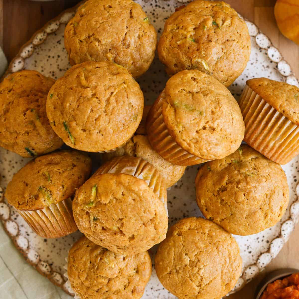 pumpkin-zucchini-muffins-